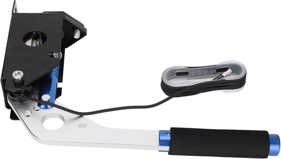 USB Handrem - Gaming Randapparatuur - Race Simulatie - Verstelbare Hoogte - 1470 Gram - Blauw — afbeelding 5