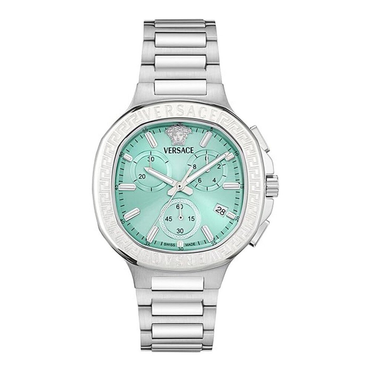 Versace - VEVCA0324 - Polshorloge - Dames - Kwarts - V-Lady Chrono Square