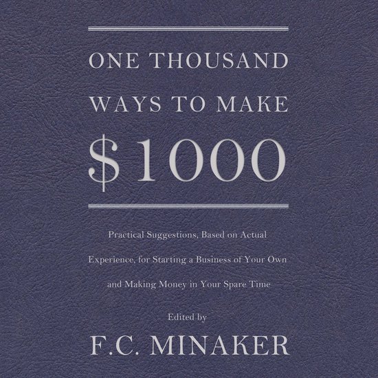 One Thousand Ways to Make $1000 - cover