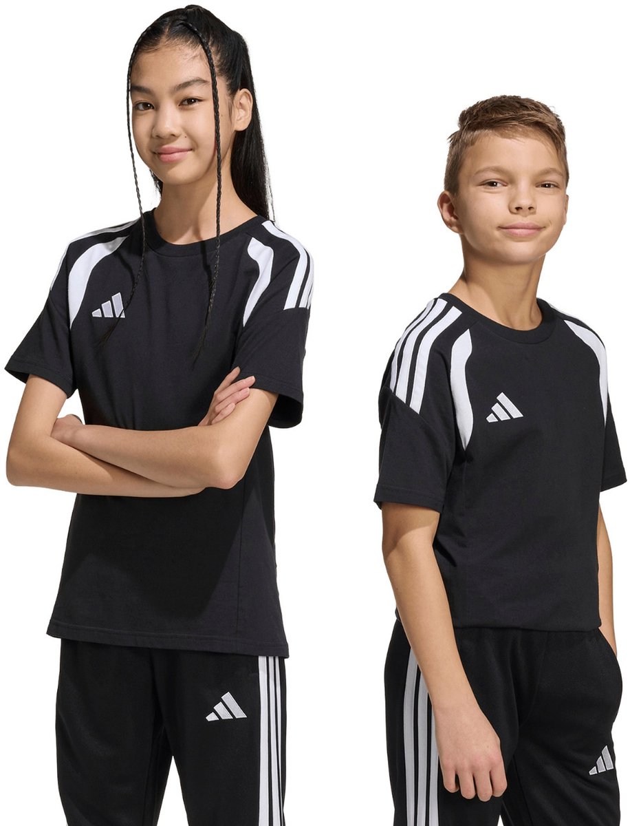 adidas T-shirt Kinderen Tiro 26 League Tee Zwart - Maat 152cm