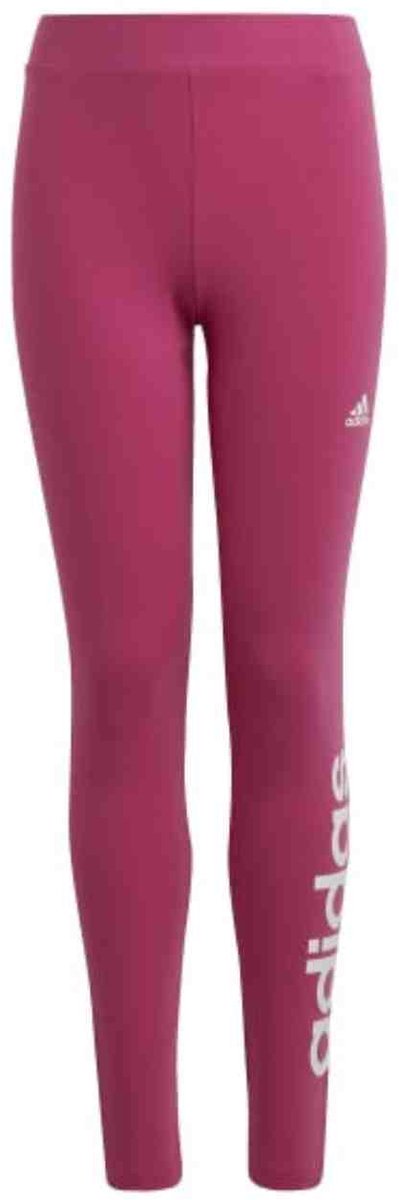 adidas Legging Kinderen Essentials Linear Logo Cotton Tights 152cm Roze