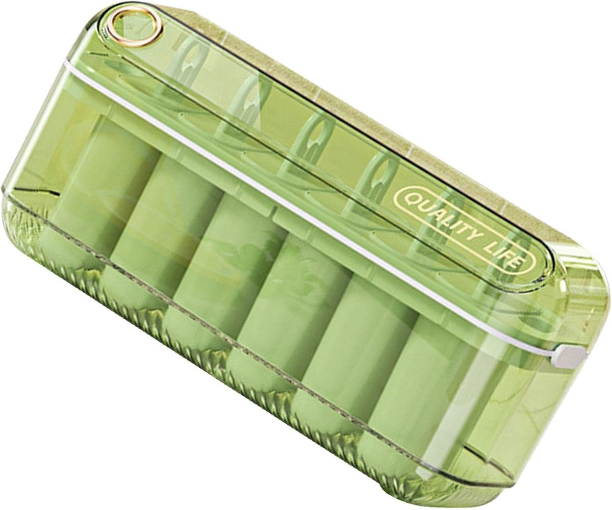 Ijsvorm - IJslolly Vormpjes - Zelfgemaakte Snacks - Met Opslagcontainer - 20x7x10cm - Groen
