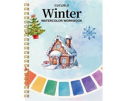 Top 10 teken-, schilder- en kleurboeken 2026: Kleurboek Werkboek - Schilderboek Tekenboek - Creatief Schilderen - Stapsgewijze Instructies - 22 x 17 cm - Kerstthema