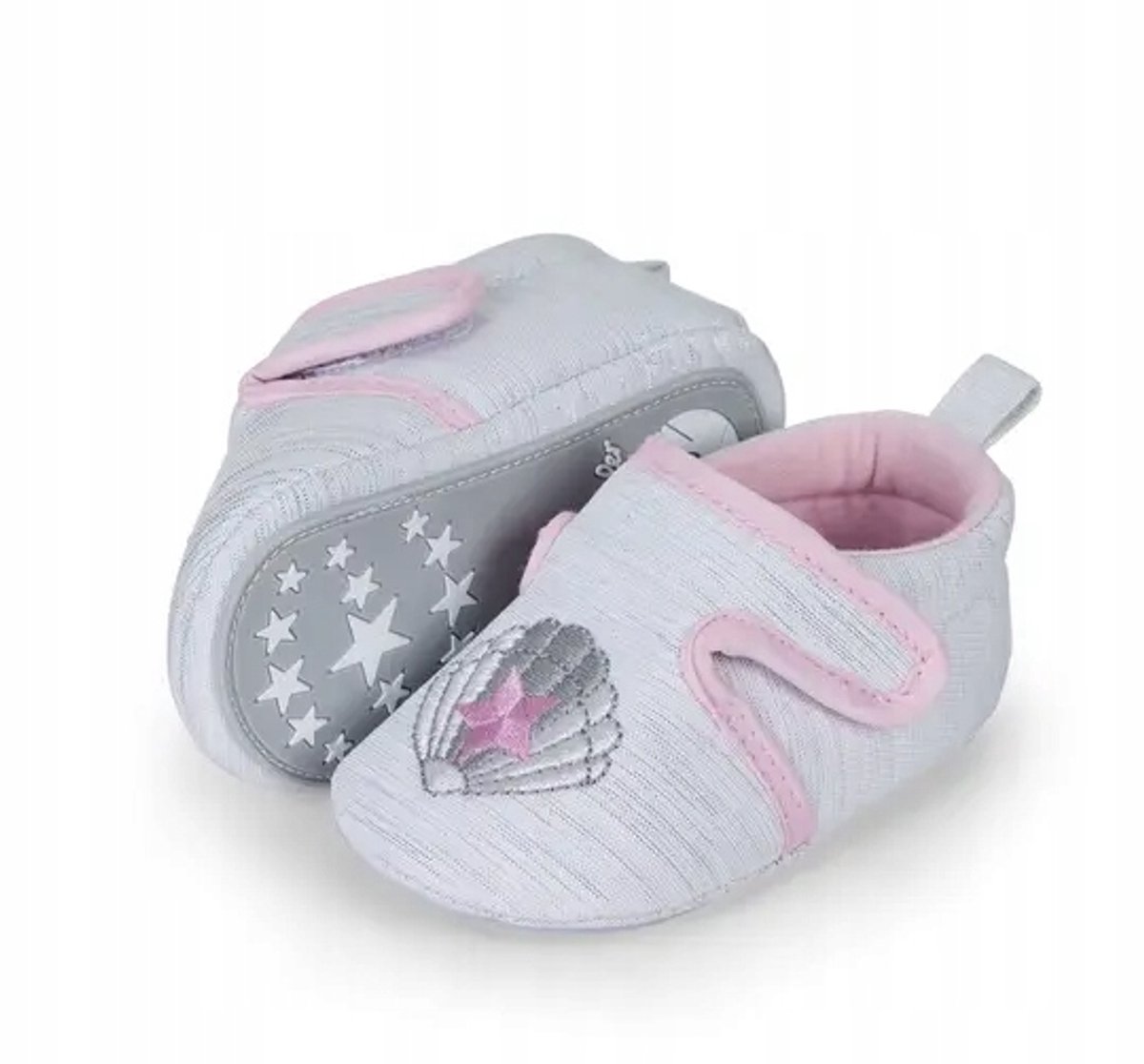 Sterntaler Baby Meisjes Schoenen – Textiel Grijs