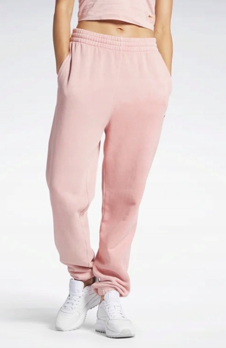 Reebok Dames Joggingbroek – Katoen Roze
