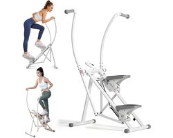 Traploper voor thuis - Trapklimmer crosstrainer - Full body training - Stil en compact