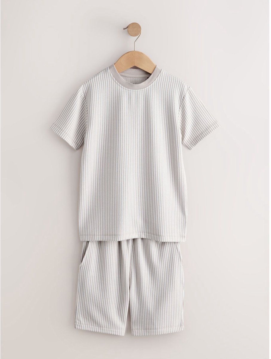 Next - Jongens - Korte pyjama - Crème