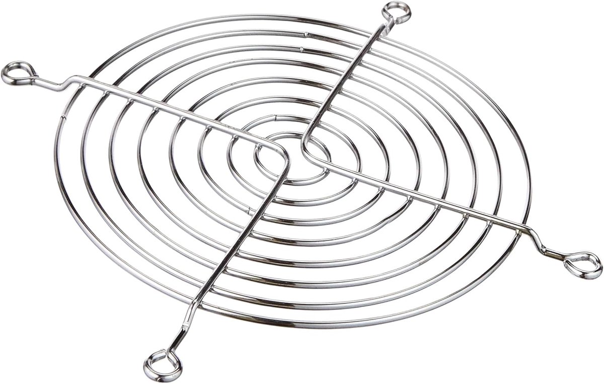 Ventilatierooster - Ventilatorafdekking - Apparatuur Beschermen - Roestvrij Staal - 105mm 