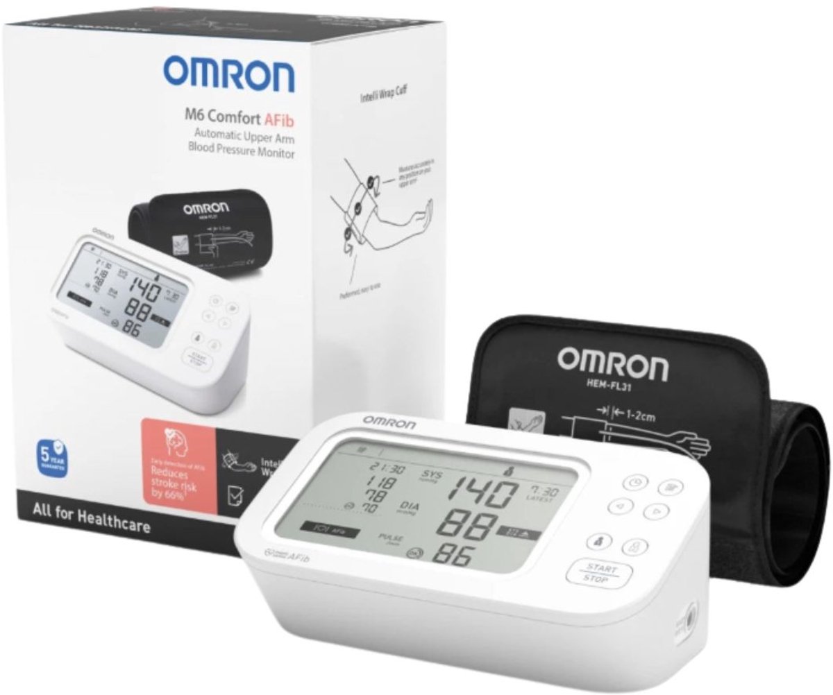 Bol.com Omron M6 Comfort AFib Bloeddrukmeter | HEM-7380-E aanbieding