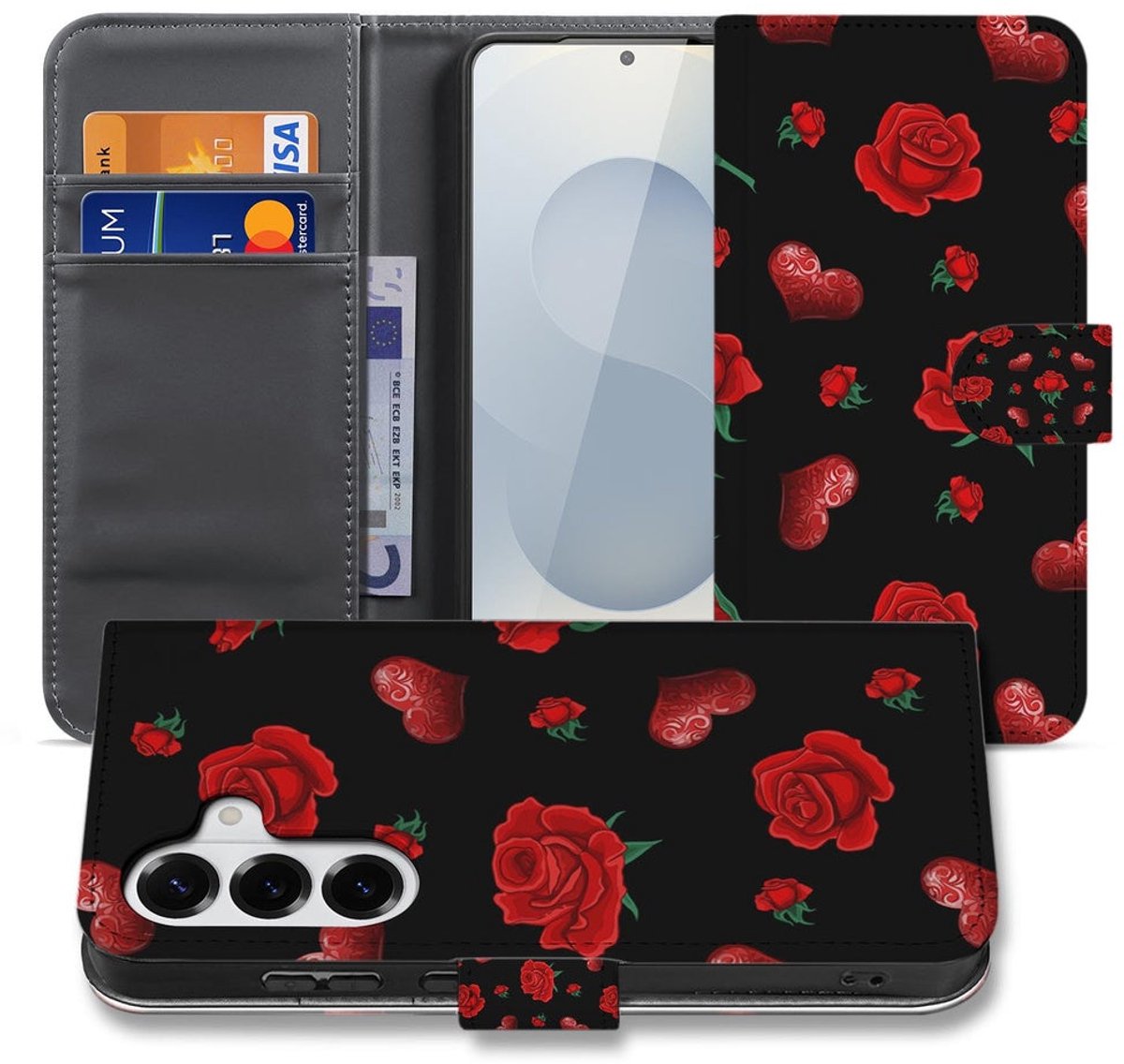 Samsung Galaxy S26 Book Case Hoesje Valentine