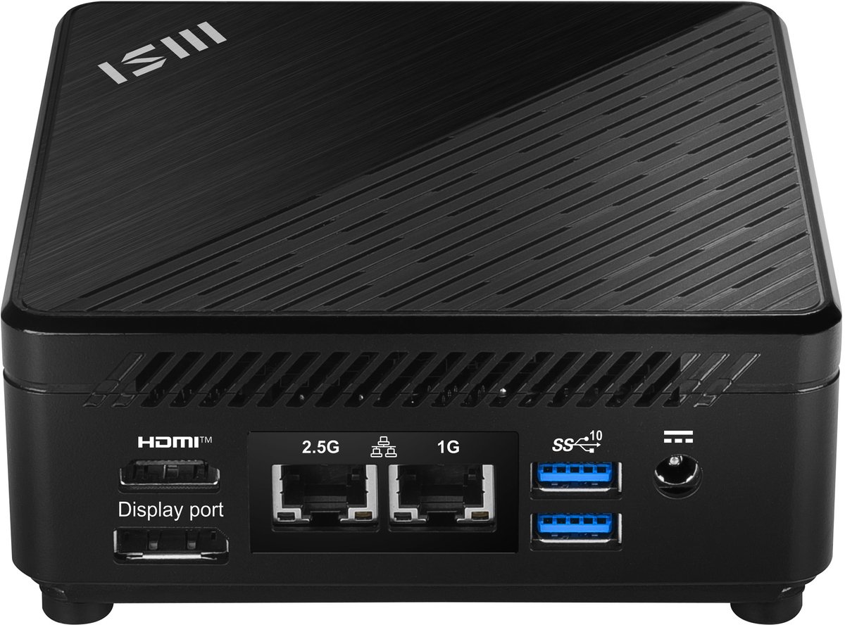 MSI Cubi 5 12M-001EU - Mini PC - Core i7 - Iris XE Graphics - 16 GB DDR4 RAM - 512 GB SSD - Windows 11 Pro thumbnail 2