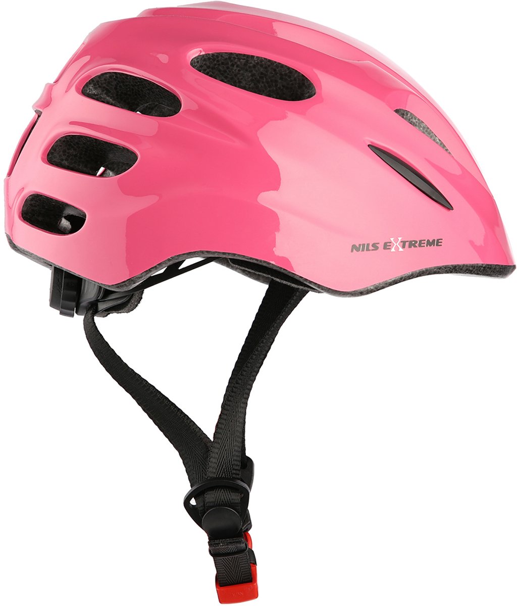 Nils Extreme MTW01+H210 Skatehelm en Beschermers Set – Out-mold Technologie Roze