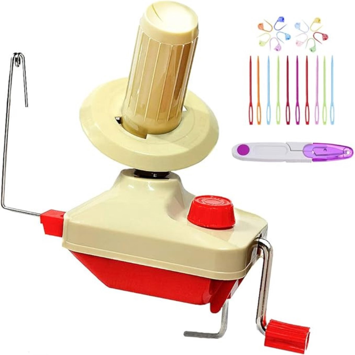 DYNA® Punnikmolen - Breimolen - Punniken Voor Kinderen - Voor Volwassenen - Veelkeurig - 28cm x 15cm x 9cm