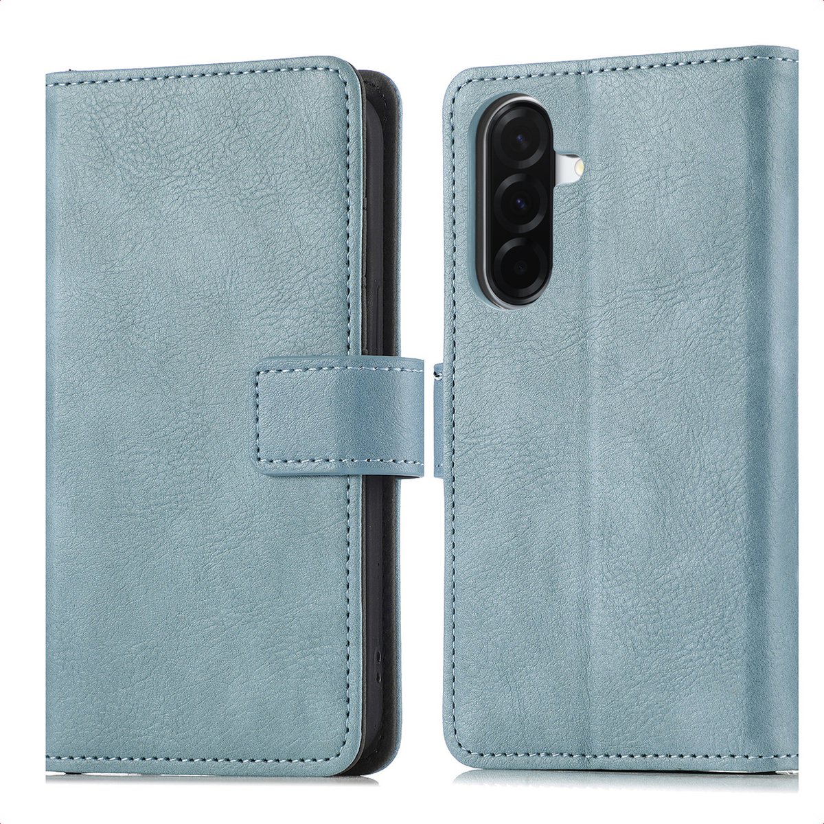 imoshion Hoesje - Geschikt voor Samsung Galaxy A57 (5G) - Luxe Bookcase - Lichtblauw