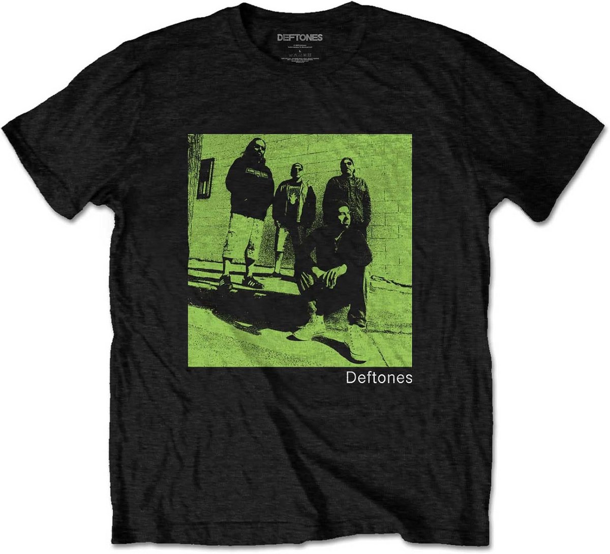 Band T-shirt - Muziek Shirt - Casual Kleding - Officieel Gelicentieerd - 24x22x2cm - Zwart