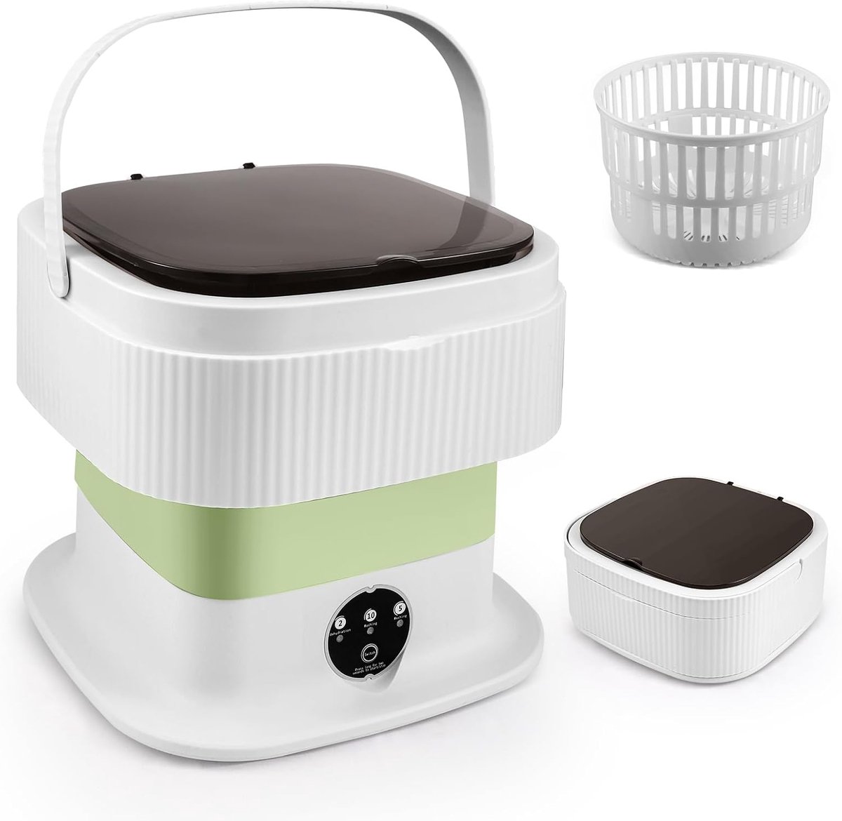Miniwasmachine met centrifuge - Kleine wasmachine - Kamperen en reizen - 11 Liter capaciteit