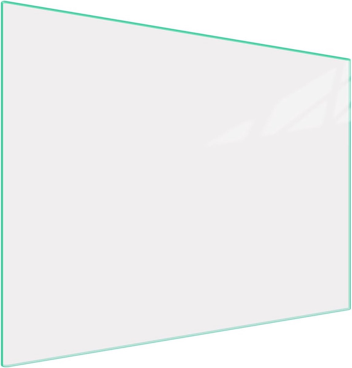 Universele Beschermhoes Kookplaat 70x52 cm - Glasplaat als Snijplank en Spatscherm