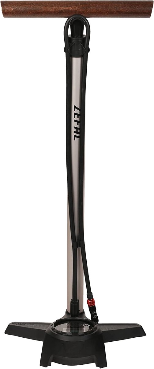 Digitale Vloerpomp - Fietspomp - Banden Oppompen - Nauwkeurig Digitaal Display - 67cm Hoog - Zwart — afbeelding 2