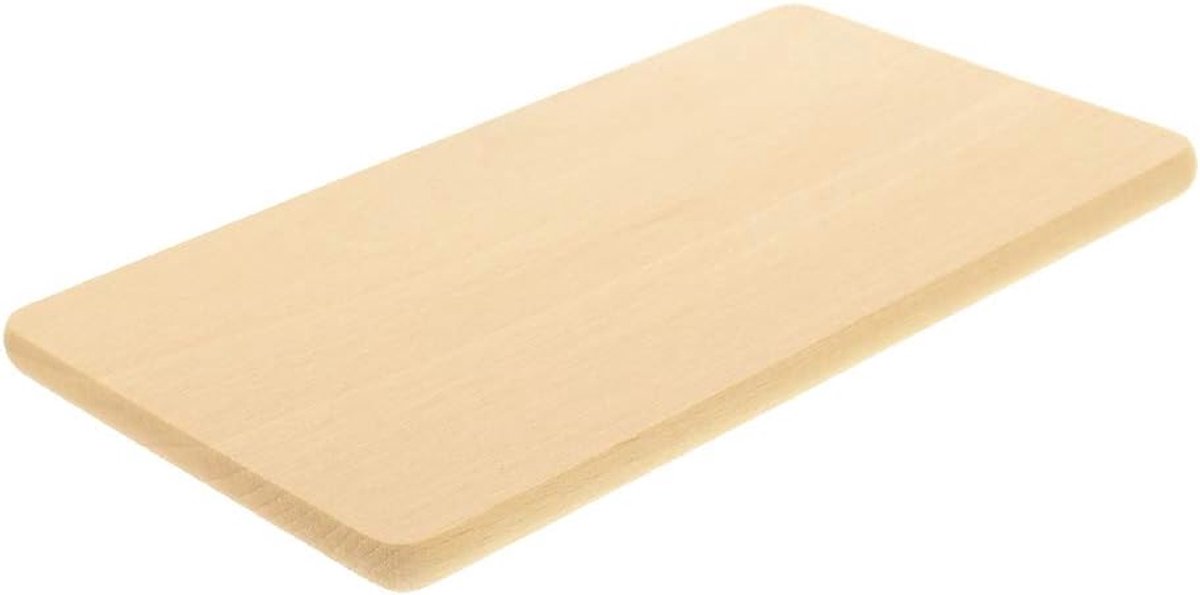 Ontbijtbord van hout handgemaakt in Europa