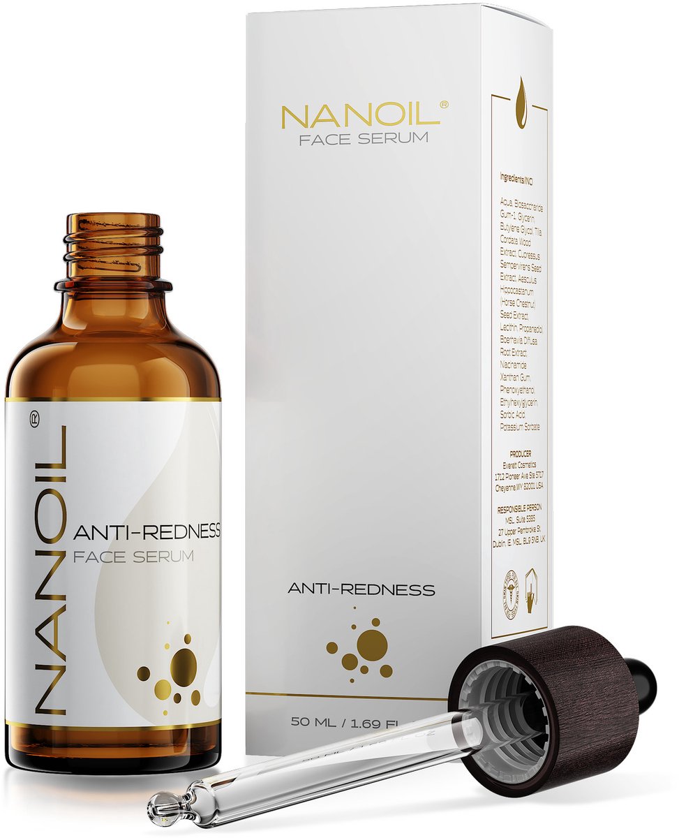 Nanoil - Anti-Redness Face Serum - 50ml
