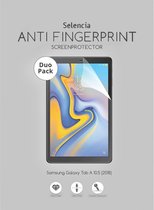 Selencia Duo Pack Anti-fingerprint Screenprotector voor de Samsung Galaxy Tab A 10.5 (2018)