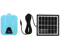 Vijver zuurstofpomp op zonne-energie voor aquaria en vijvers - Dual Gebruik - AC/DC - Zuurstofator pomp - Zonne luchtpomp - AP003