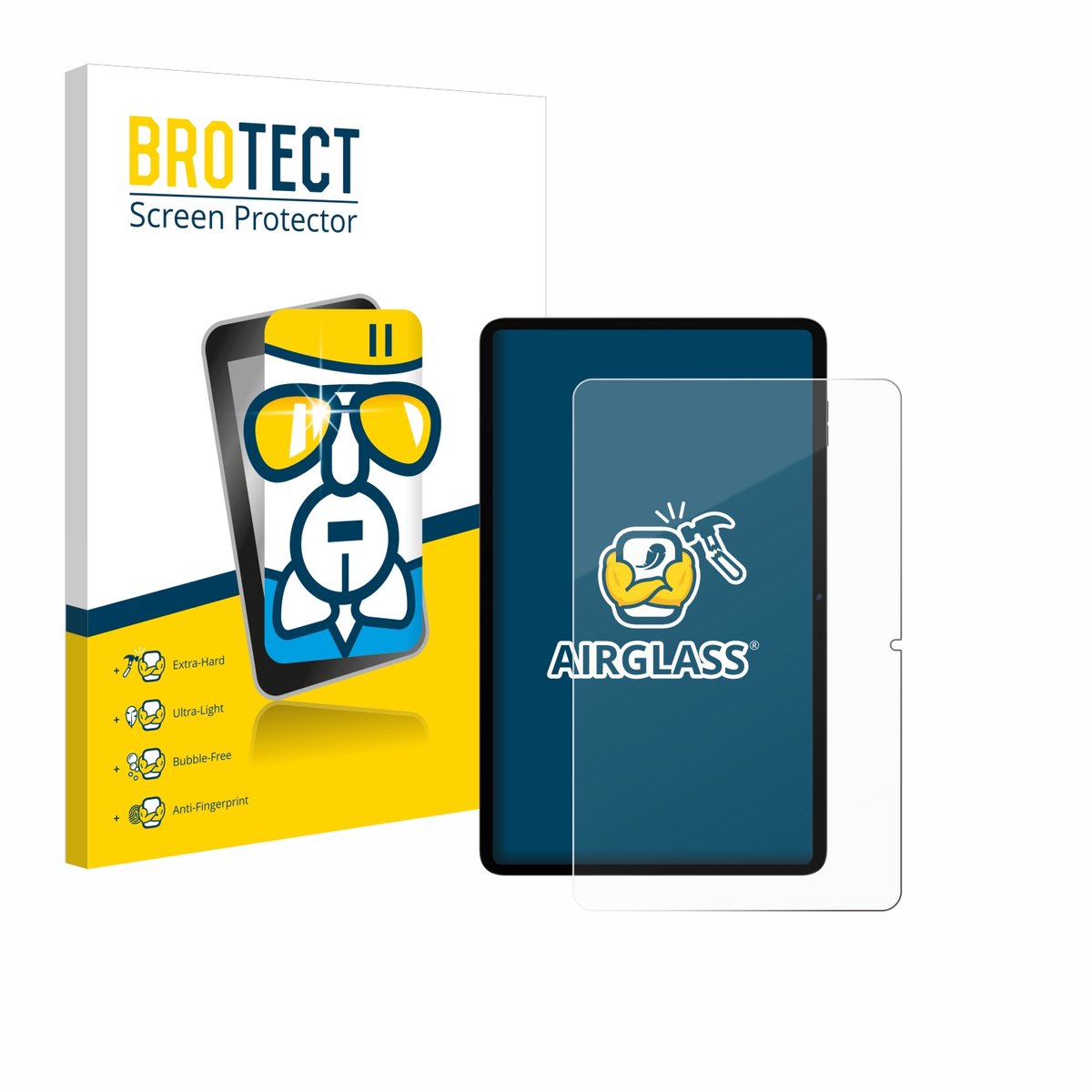 Screenprotector voor Blackview Tab 18 Beschermglas transparant