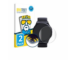 BROTECT - Screenprotector voor Motorola Moto Watch 120 - Folie Beschermfolie transparant volledig dekking - 2 Stuks