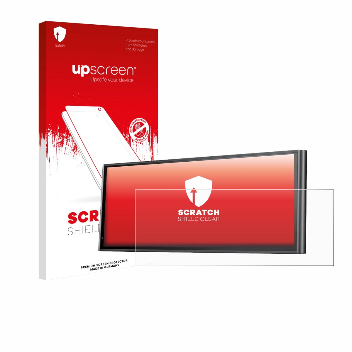 upscreen - Screenprotector voor Krunia 9.26" - Folie Beschermfolie transparant