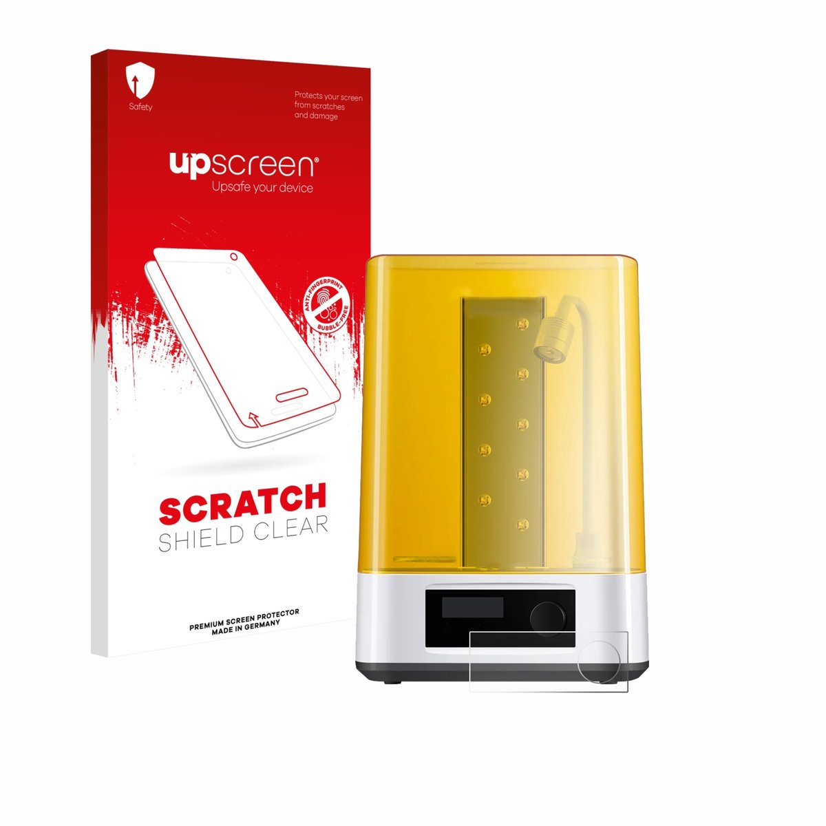upscreen - Screenprotector voor Anycubic Wash & Cure 3 - Folie Beschermfolie transparant