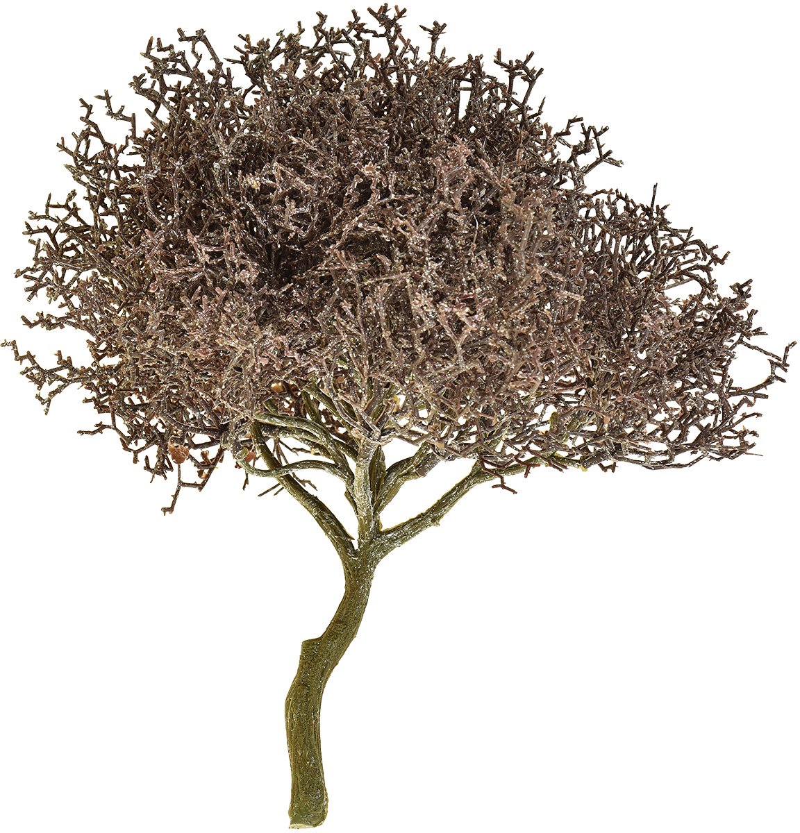 Viana Koraaltak Frosted Kunstplanten Winterdecoratie Ø23cm Bruin
