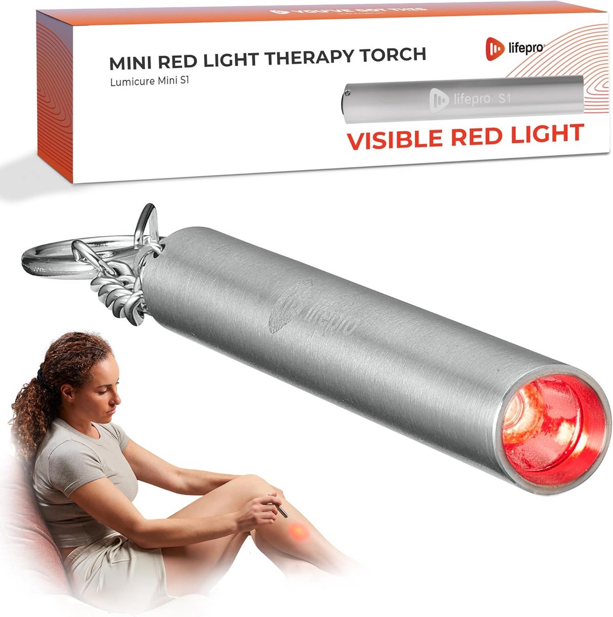 Draagbare Rode Lichttherapie voor Lichaam en Gewrichten - Compact LED Apparaat