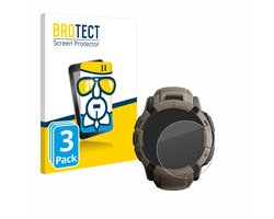 Screenprotector 3 Stuks voor Garmin Instinct 2X Solar Tactical Edition Beschermglas transparant