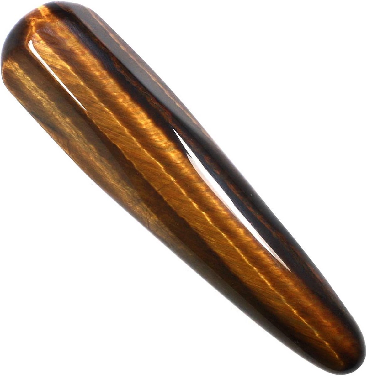 Gepolijste Massage Wand van Tijgeroog Kristal