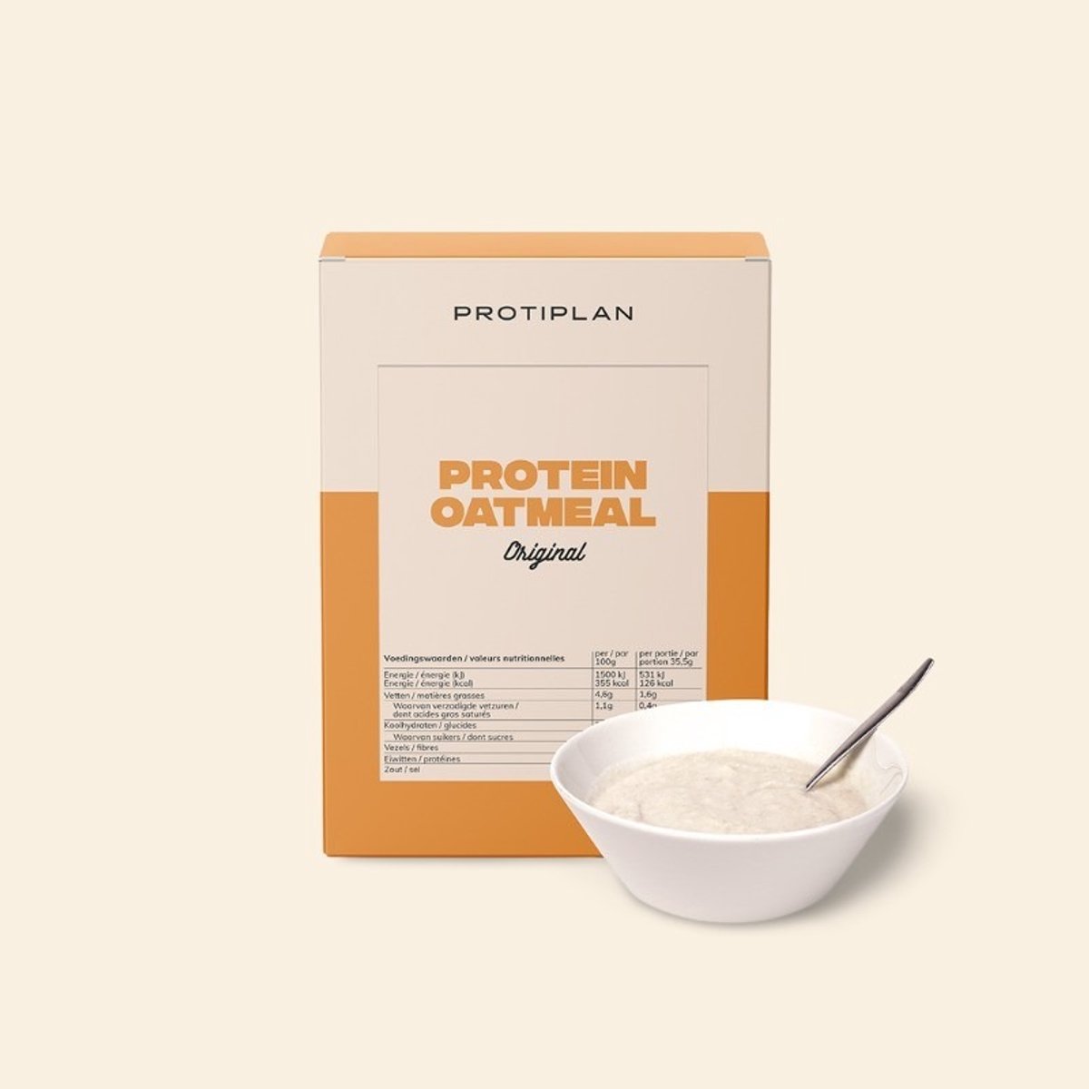 Protiplan - Havermout Naturel - 7 x 36 g - Eiwitrijk ontbijt