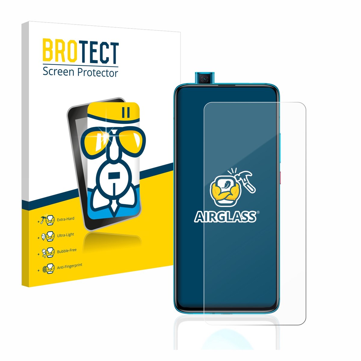Screenprotector voor Xiaomi Poco F2 Pro Beschermglas transparant