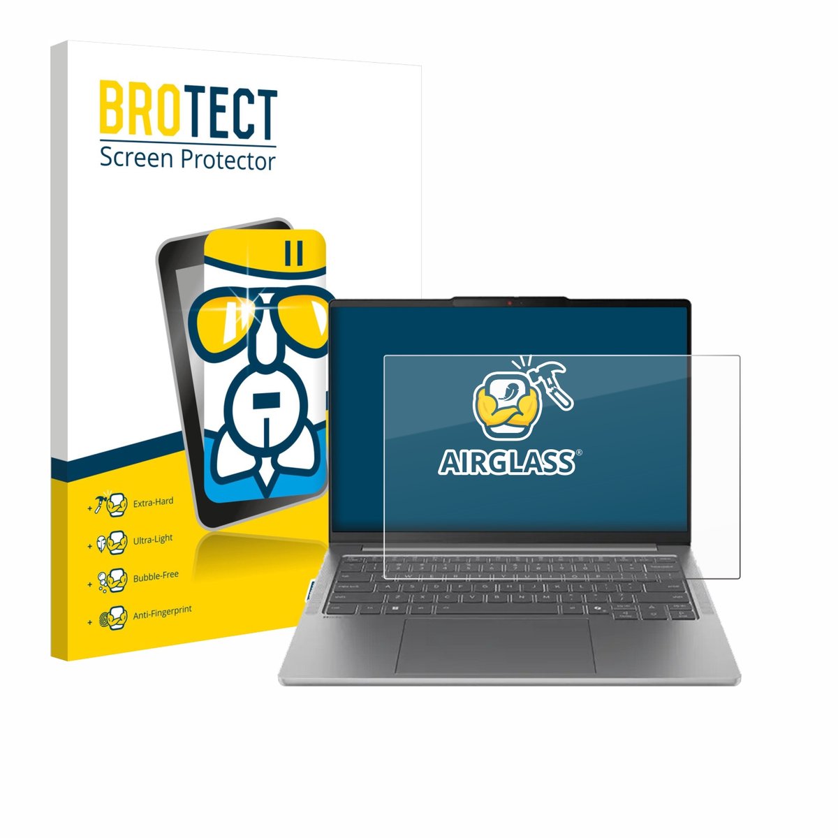 Screenprotector voor Lenovo IdeaPad Pro 5 Gen 10 14" Beschermglas transparant