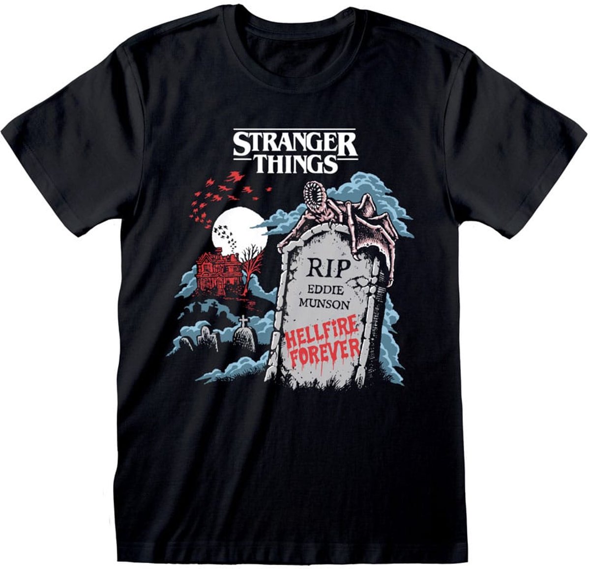 Heroes Inc Stranger Things T-Shirt RIP Eddie Size M T-shirts