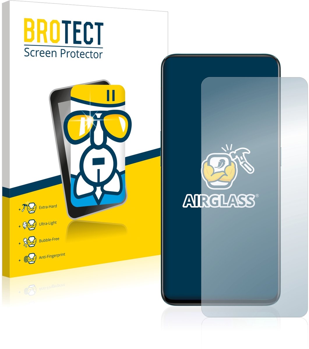 Screenprotector voor Oppo Reno 2 Beschermglas transparant