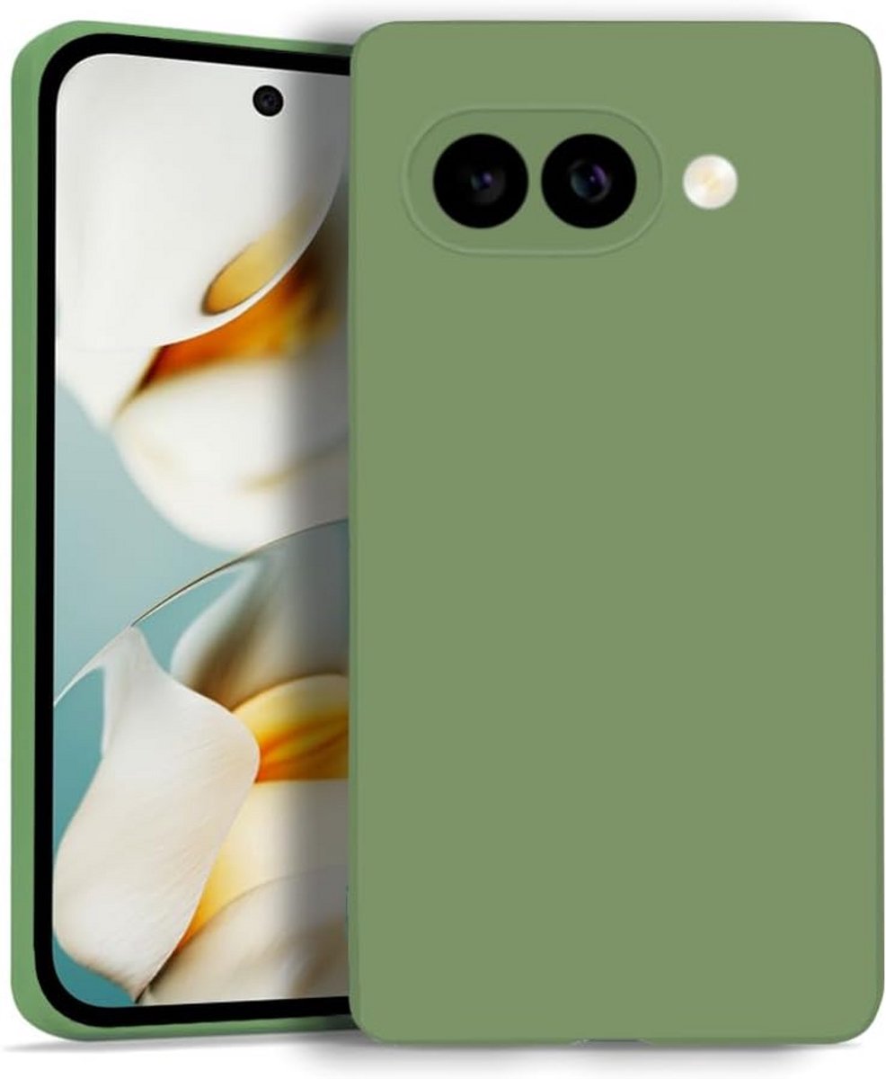 Flexibele siliconen telefoonhoes voor Google Pixel 9a - Schokbestendig en Dun