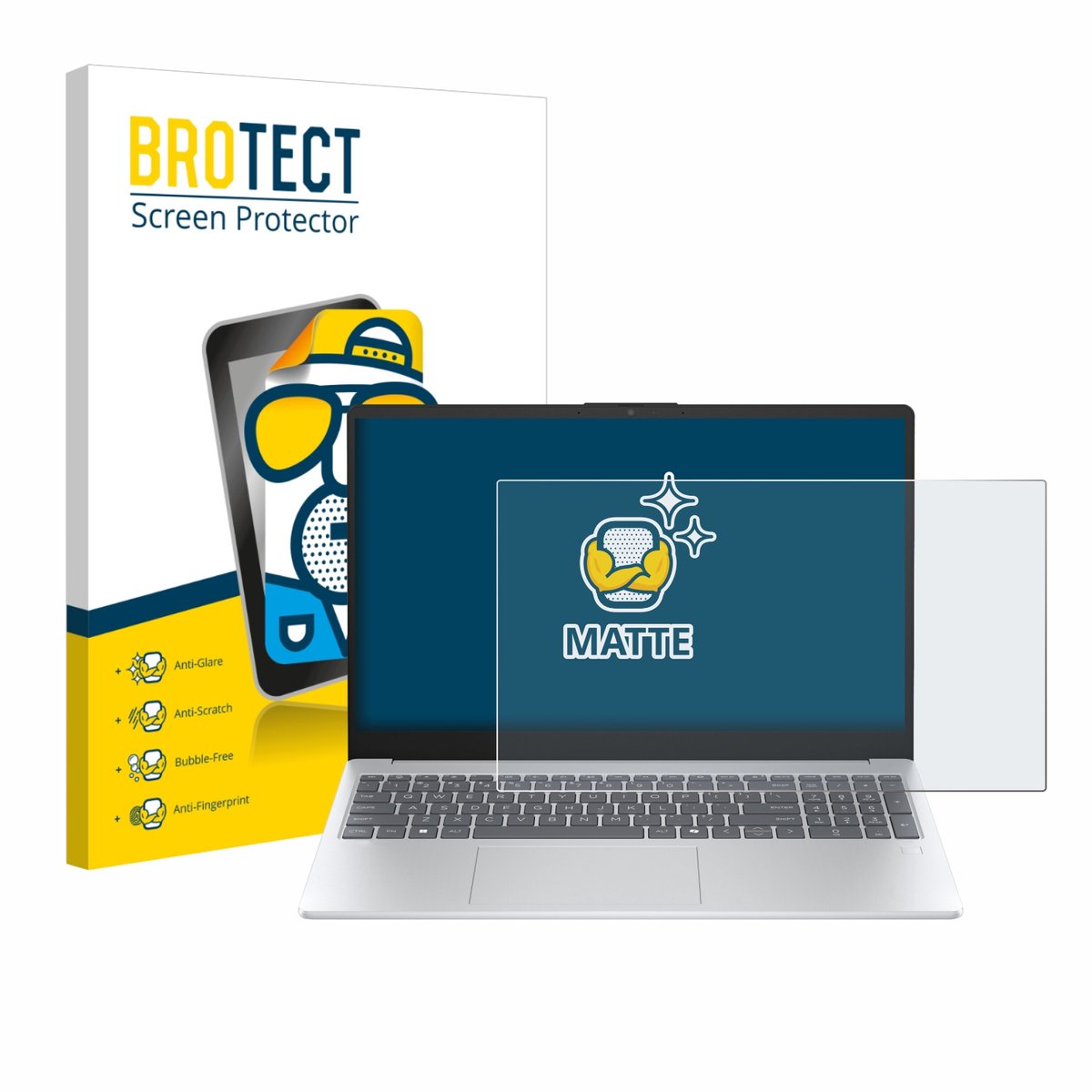 BROTECT - Screenprotector voor HP OmniBook 3 14 14-ha0087nr - Folie Beschermfolie matte