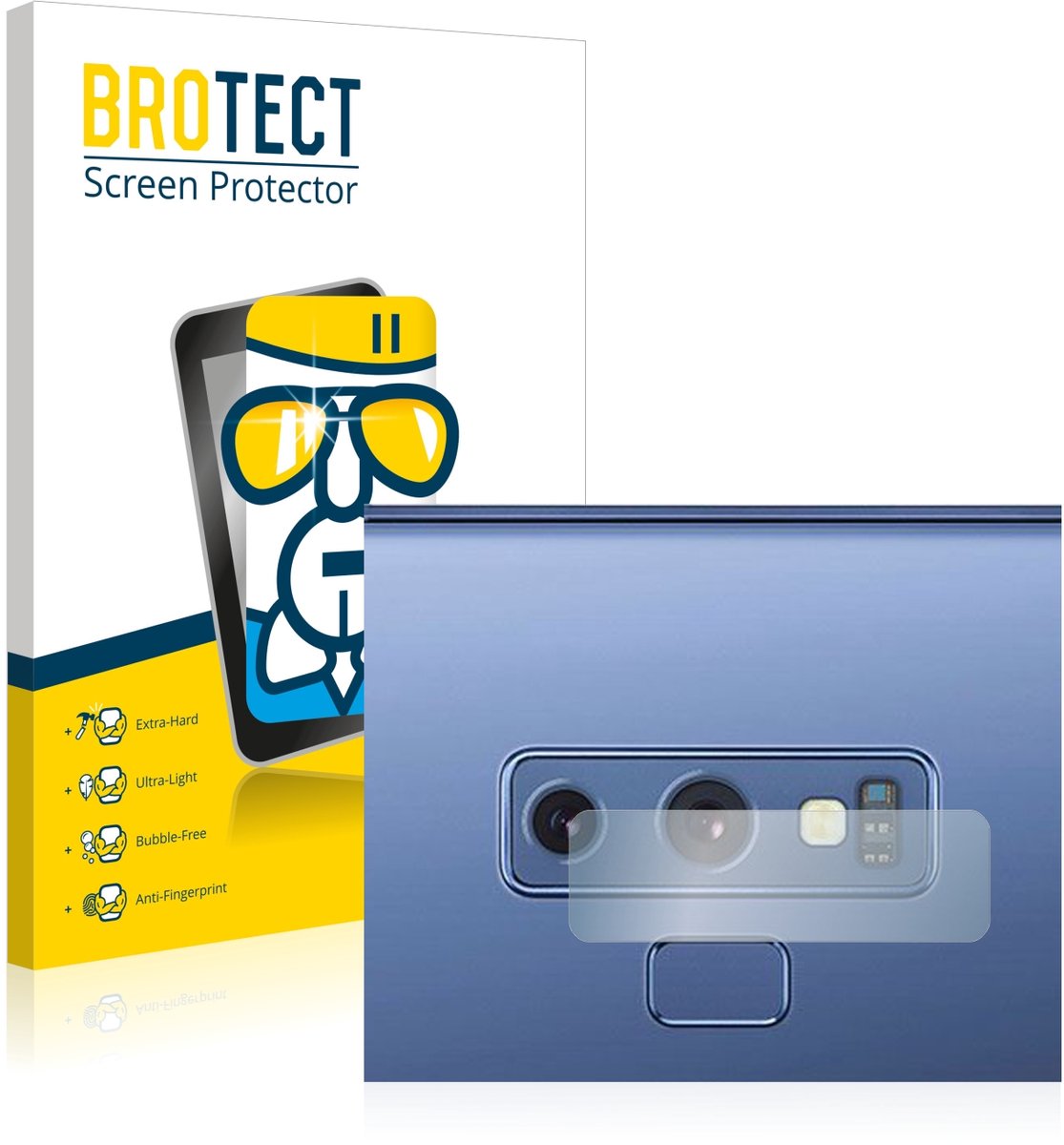 Screenprotector voor Samsung Galaxy Note 9 (ALLEEN Camera Lens) Beschermglas transparant