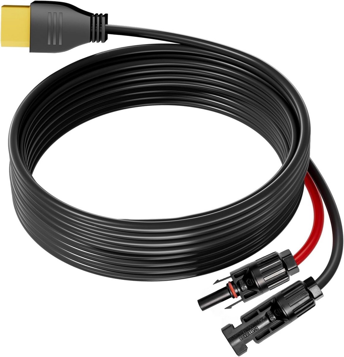 Solar Plug naar XT90 Kabel - 14AWG Zonne-energie Oplaadkabel - 5 Metres