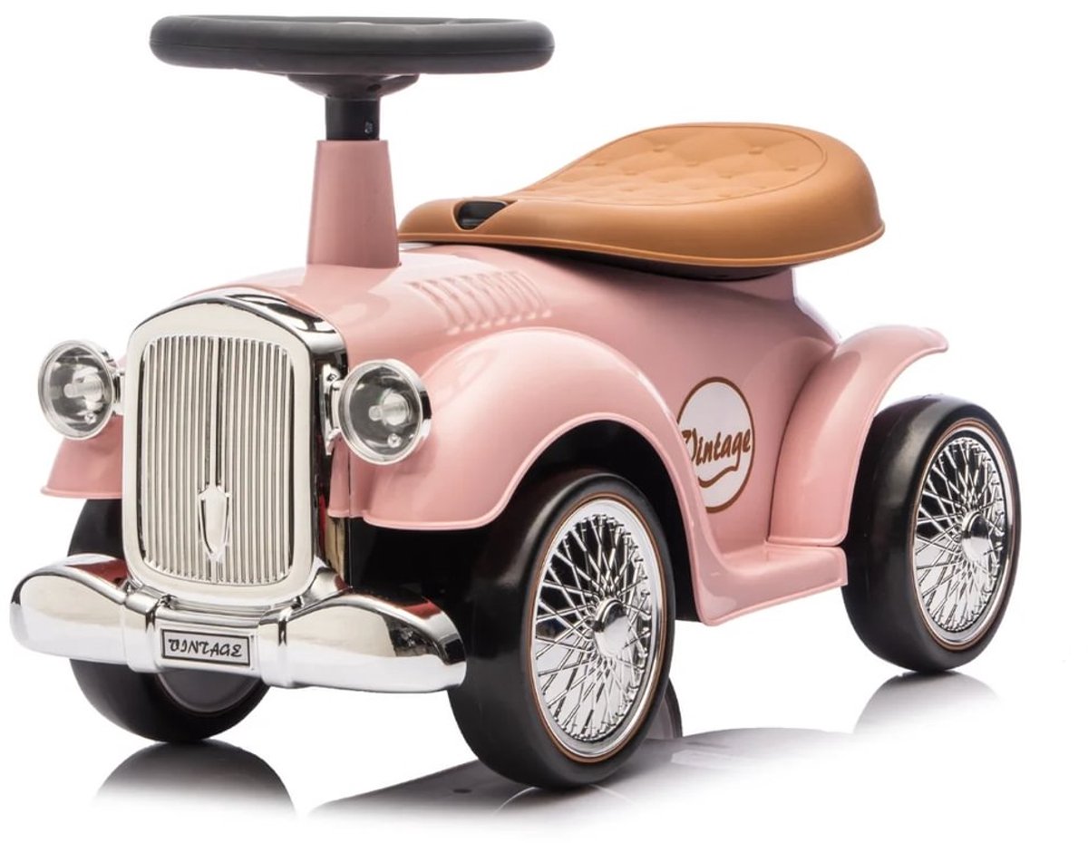 Classic 1930 Loopauto voor kinderen - roze