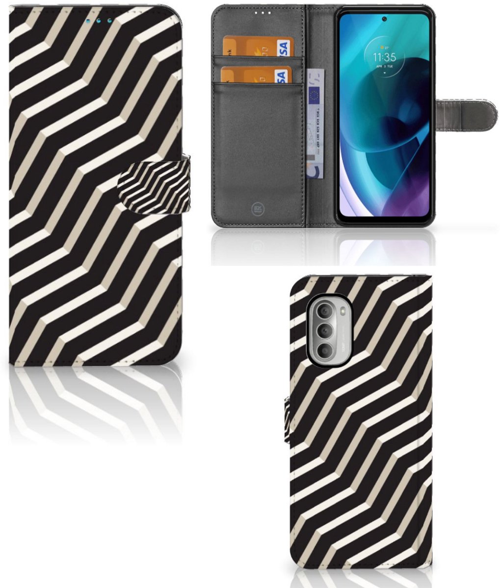 Motorola Moto G51 5G Book Case Illusion