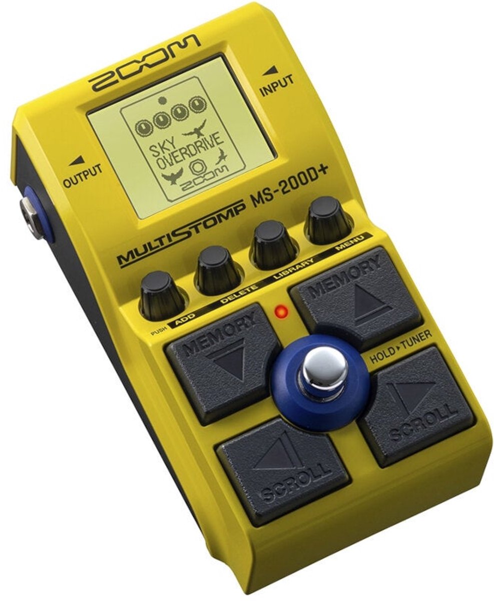 Zoom MS-200D+ MultiStomp overdrive / distortion multi-effect