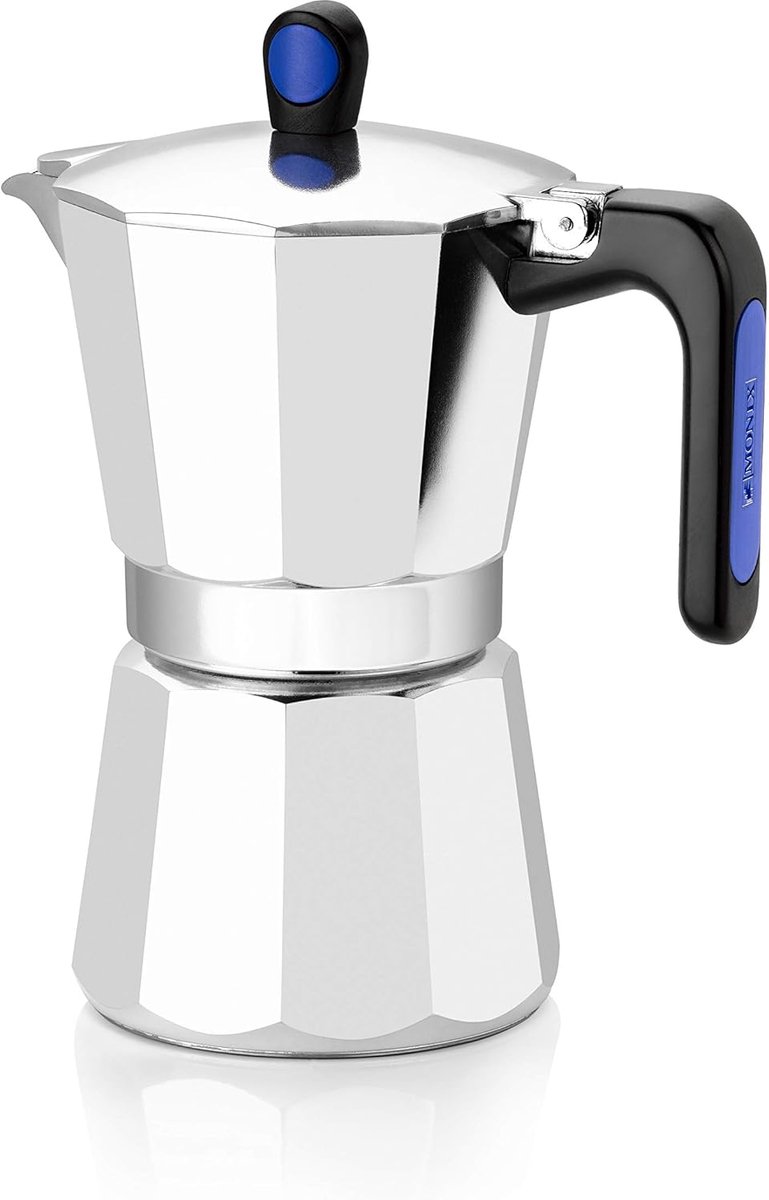 Inductie Espresso Machine - Aluminium Koffiezetapparaat voor 9 Kopjes