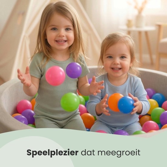 LittleTom 200 Kleurrijke Ballen voor Ballenbad