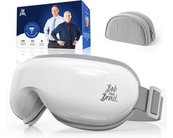 Bob and Brad EyeOasis 2 Eye Massager with Heat Function, Compression and Music, Foldable Rechargeable Eye Massager, Eye Therapy to Relieve Eye Pain, Improve Dry Eyes and Sleep