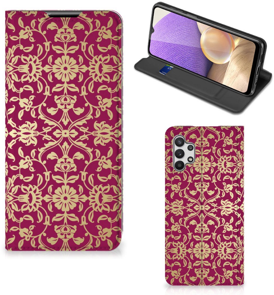 Telefoon Hoesje Samsung Galaxy A32 5G Barok Pink